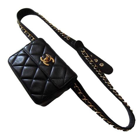 wide chanel waist belt|chanel waist belt bag.